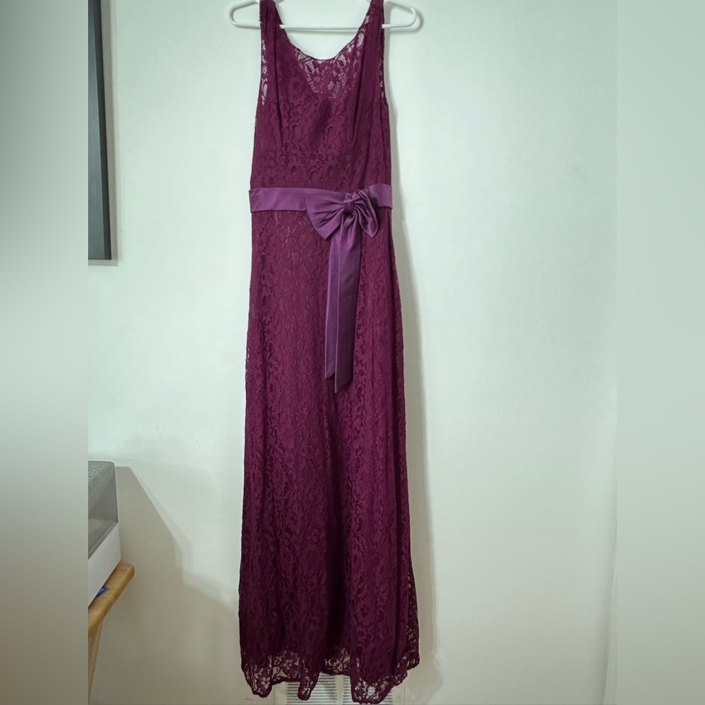 Beautiful purple bridesmaid dress size 6